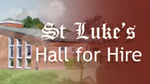 Click here for information about St Luke's Hall - available for occasion hire